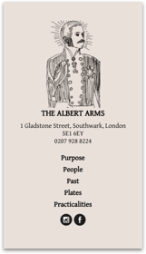 Thumbnail of The Albert Arms on mobile