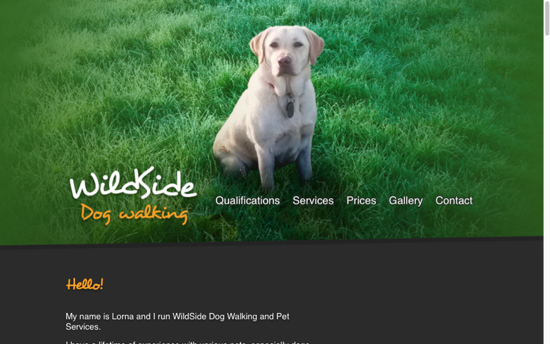 Thumbnail of WildSide Dog Walking on desktop